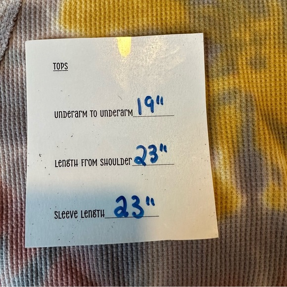 Pilcro letterpress Anthropologie tie dye Sweatshirt Sz XS. - Picture 4 of 7